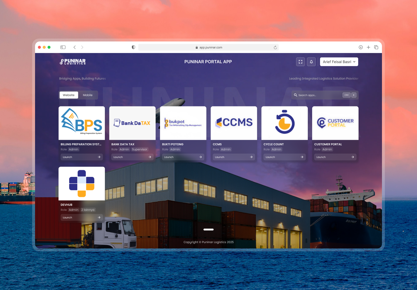 Example of UX/UI Design For Saa S Web Application