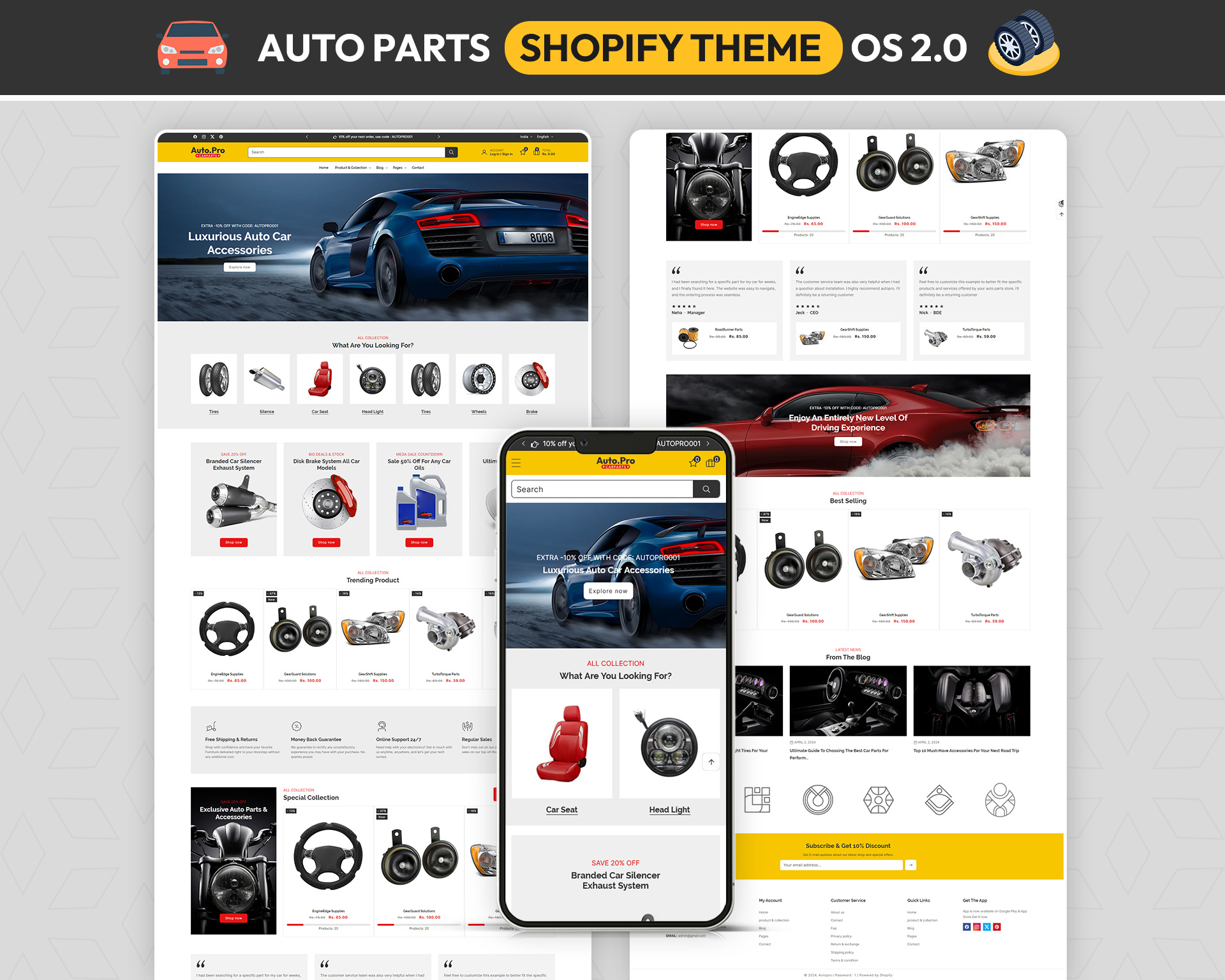 AutoPro – High-Performance Automotive Parts & Retail UI automotive ui branding case study creative direction digital experience interaction design layout minimalism mobile ui portfolio product grid responsive retail ui. typography ui design user experience user interface ux design visual identity web design