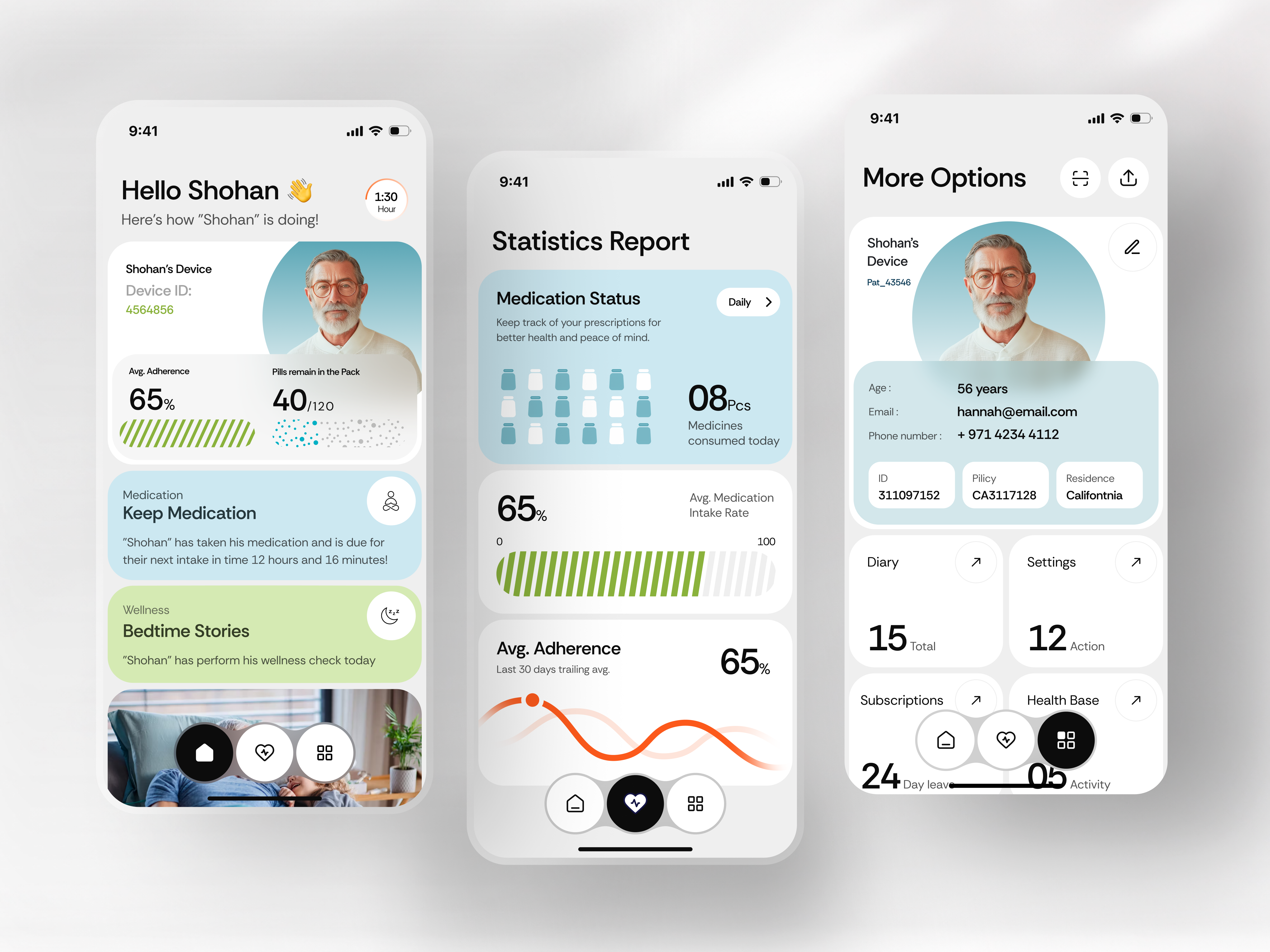 Example of Full Mobile App Ecosystem (30+ Screens)