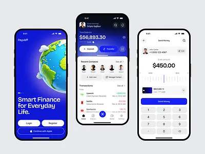 Finance Mobile App budget tracker app card app design design digital wallet design expense tracker ui figma uiux finance app financial analytics app financial saas ui fintech ui investment app ui ios app design mobile banking app modern mobile ui money management app oripio payment app ui personal finance app sajibur design savings app ui