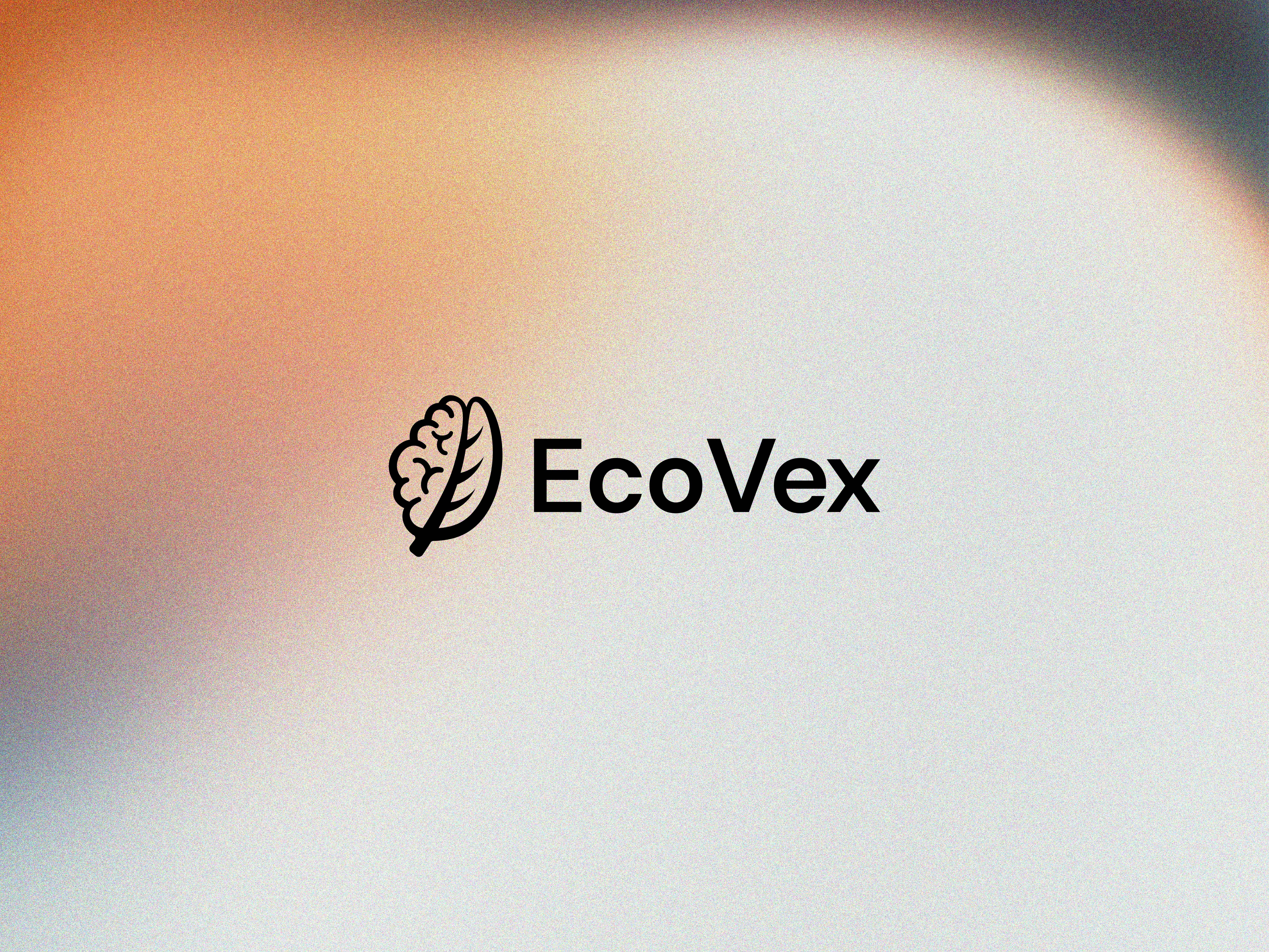 EcoVex Logo Design | Smart Eco-Tech Brand Identity abstract logo brain logo clean design creative logo eco logo eco tech green branding leaf logo logo design logomark minimal logo modern logo startup branding sustainability tech logo