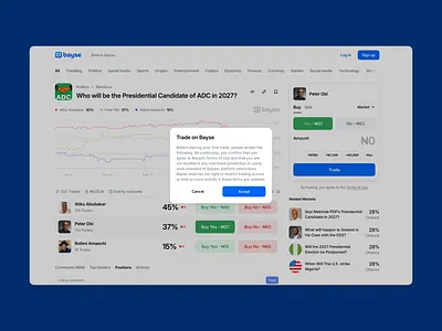 Trading terms confirmation modal design figma modal prediction martket terms trade ui web web app web3