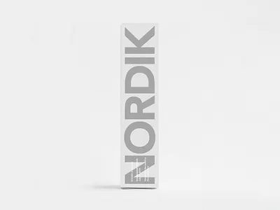 Book Sleeve Design - Nordik bold type book design book sleeve logo design nordik scandanavian design swiss typography type type design typography