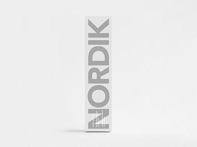 Book Sleeve Design - Nordik bold type book design book sleeve logo design nordik scandanavian design swiss typography type type design typography