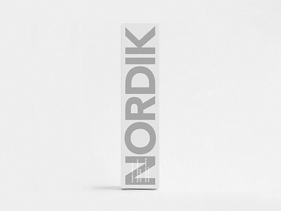 Book Sleeve Design - Nordik bold type book design book sleeve logo design nordik scandanavian design swiss typography type type design typography