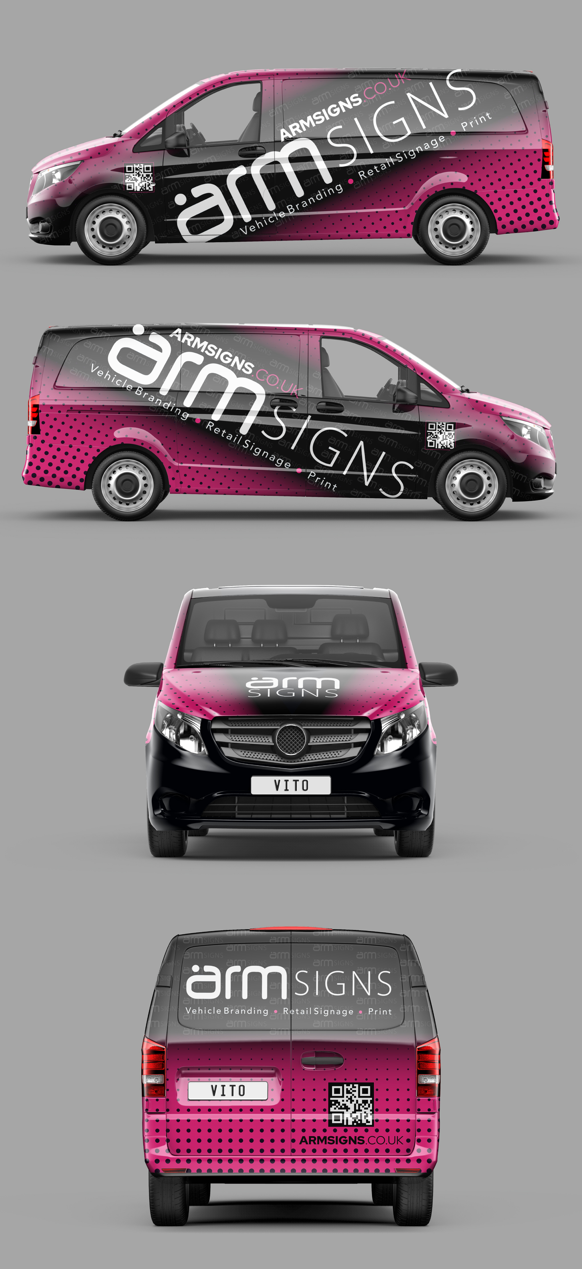 ARMSIGN I VAN WRAP 3d animation branding car mockup car wrap creative wrap graphic design halftone graphics wrap innovative wrap live wrap logo motion graphics soft wrap van wrap vehicle wrap wrap wrap creative wrap innovative