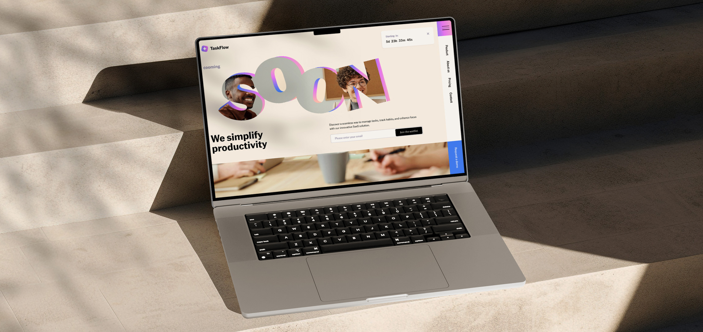 Example of Website Design + Webflow Dev