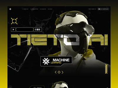 TIETOAI blockchain branding crypto landing pages ui design ui trending website desgin