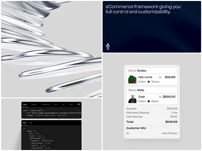 Spree - Dev Alignment ecommerce framework open source product design saas ui ui design user experience user interface ux ux design web design web interface