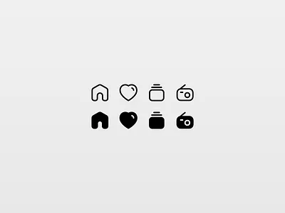 Music App Icons branding icon icondesign iconography iconpack icons iconset illustration music song