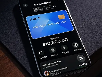 Fintech Mobile App UI/UX Design fintech mobile app ui web design website