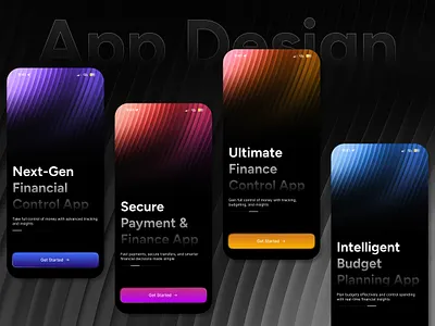 💎 Premium Fintech App Design app design app interface application development cross platform app finance app financial dashboard fintech app fintech ui mobile app ui product design saas app ui ux design