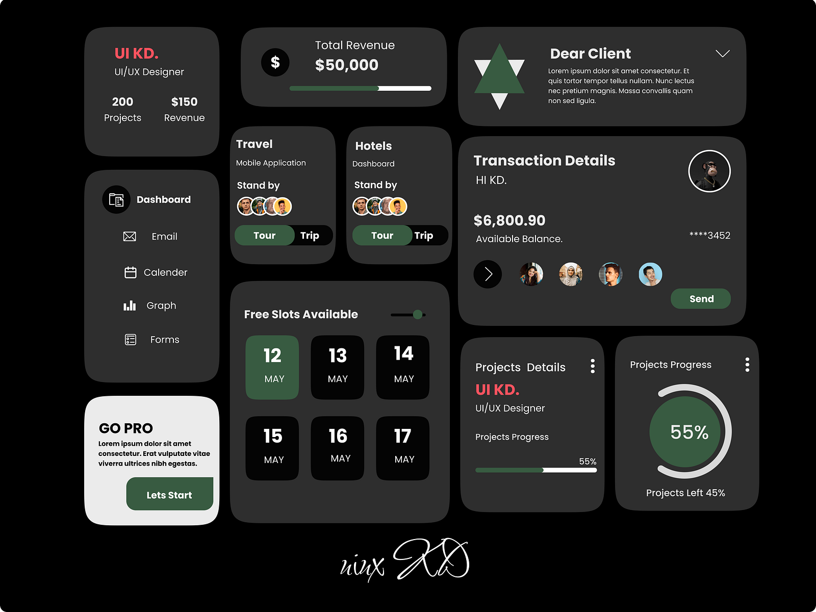 Progress Bar by UI/UX_KD on Dribbble