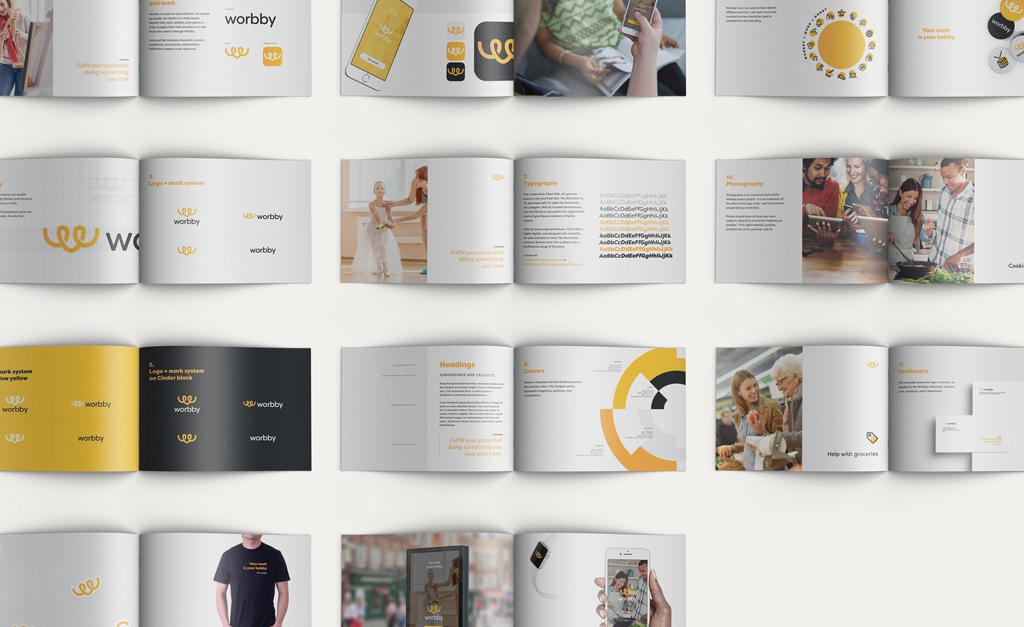Example of Full Brand Identity — Complete System