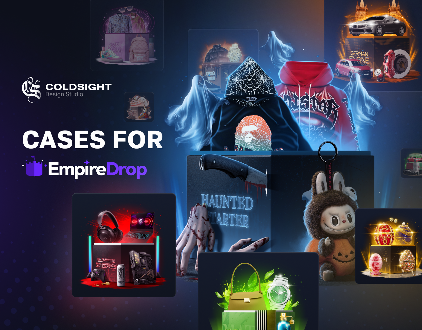 NEW CASES for EmpireDrop.com cases design gambling gambling cases gaming graphic design igaming