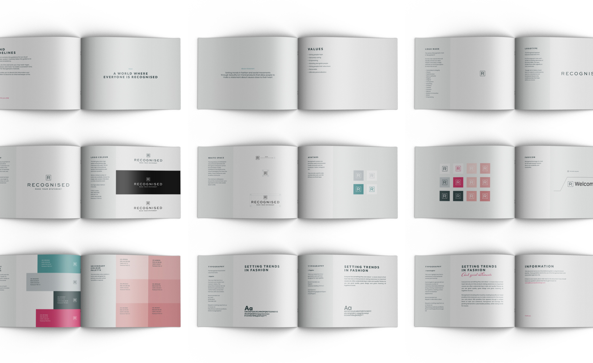 Example of Full Brand Identity — Complete System