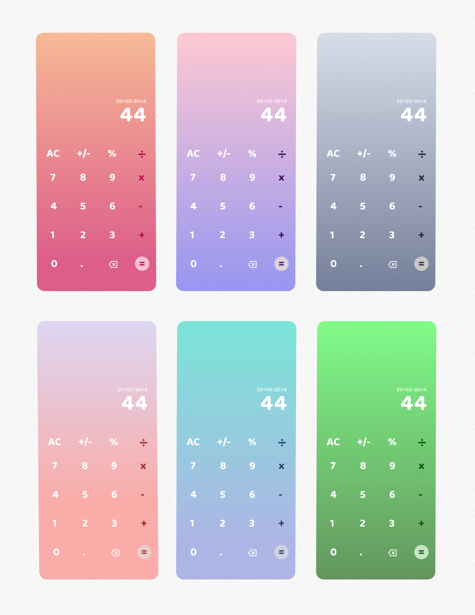 Daily Ui #004 - Calculator 004 calculator dailyui dailyuichallenge design ui uidesign ux