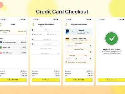 Credit Card Checkout appdesign checkout payment credit card credit card checkout credit card payment dailyui figma graphic design payment method ui ui ux