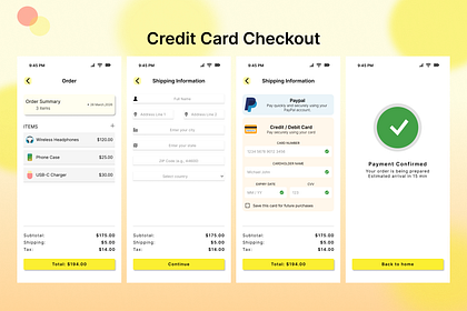 Credit Card Checkout
