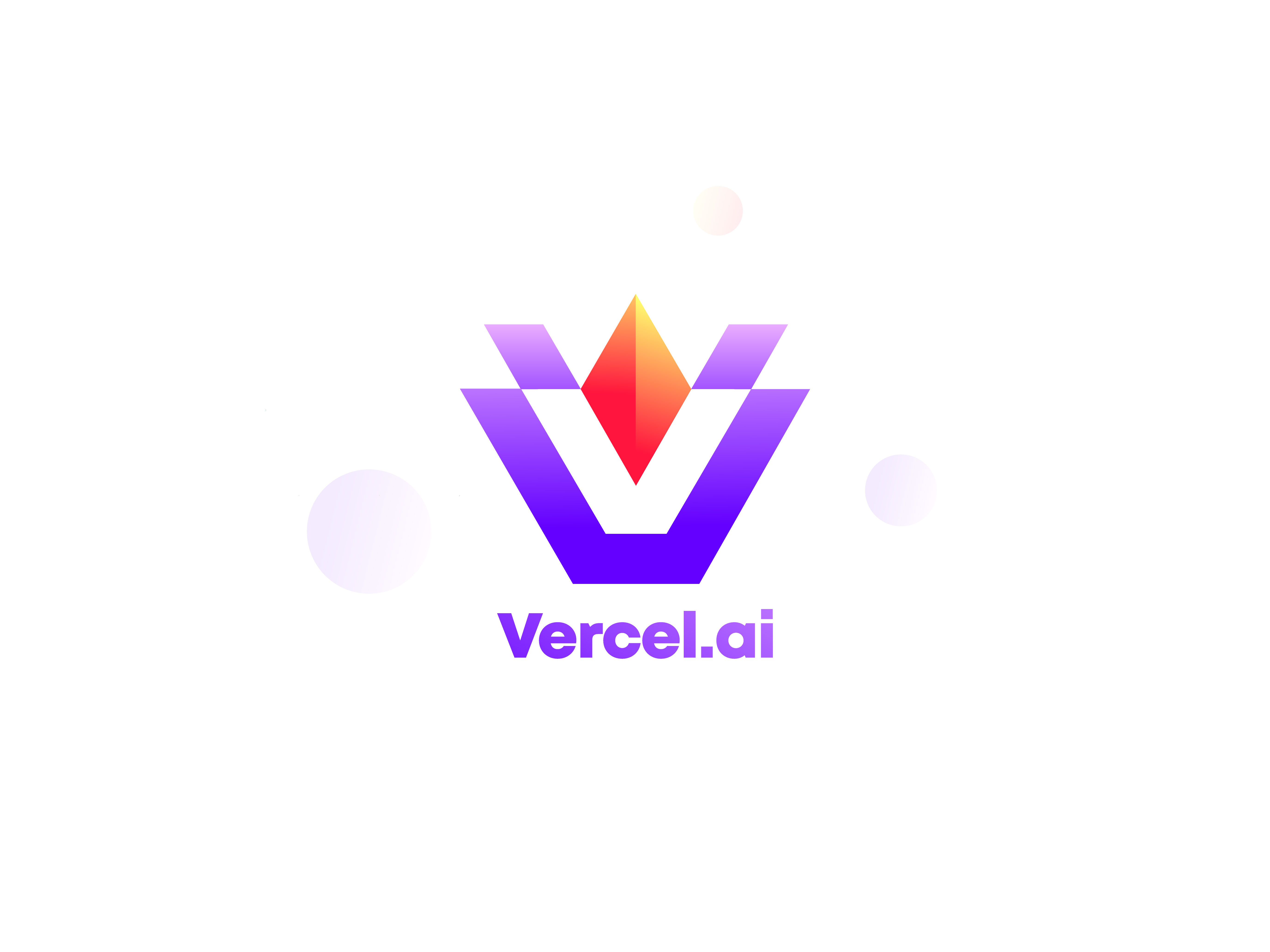 Vercel.ai - V logo, V letter, Modern logo, UI, AI, Web, Branding ai app app design app icon application branding creative logo modern logo modern v logo software tech logo ui v letter logo v logo v tech logo v technology logo web web3 website