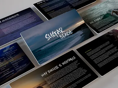 Sugar Beach | Pitch Deck Presentation animation app branding business corporate design graphic design illustration investor investor pitch deck logo pitch deck pitch deck presentation powerpoint powerpoint presentation presentation typography ui ux vector
