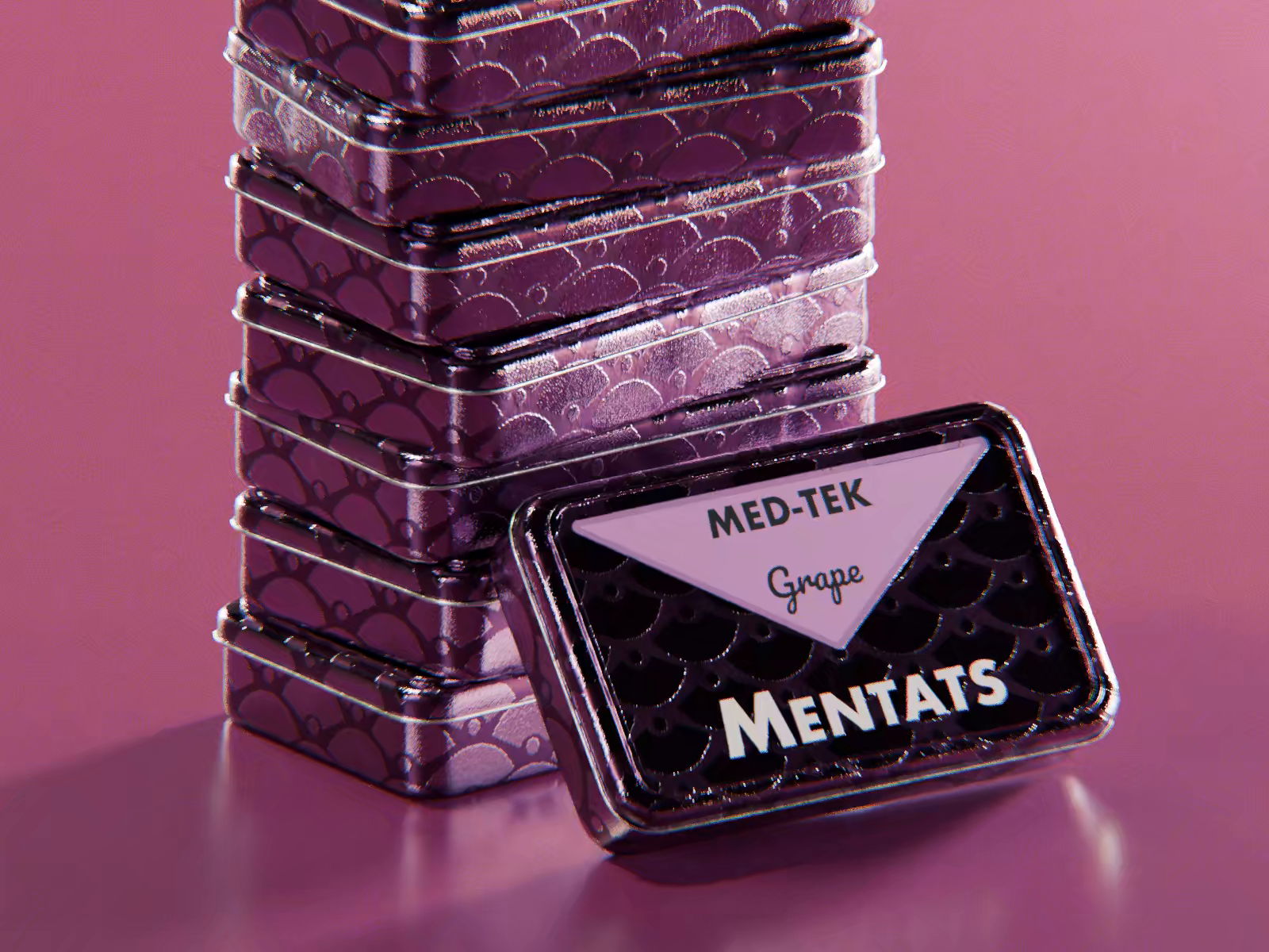 Fallout Grape Mentats Package Design