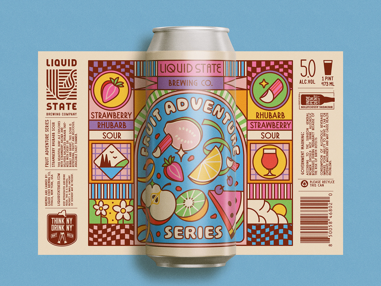 A juicy little adventure adobe beer fresh fruit illustration illustrator labeldesign labelillustration linework muti photoshop surfacedesign texture wacomgallery