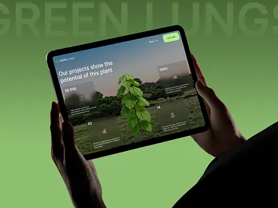 Green Lungs — About Our Mission aboutus branding cleanui eco friendly ecology figma greenenergy greenlungs landingpage modernui responsive storytelling sustainable trees uiux uxdesign webdesign