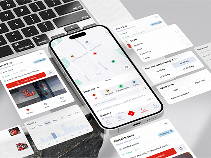 Branch Locator Flow for Nova Post App