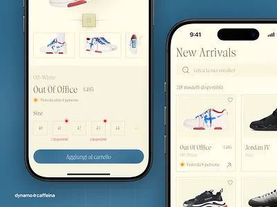 Sneakers E-commerce Exploration 👟 branding e commerce product design ui ux