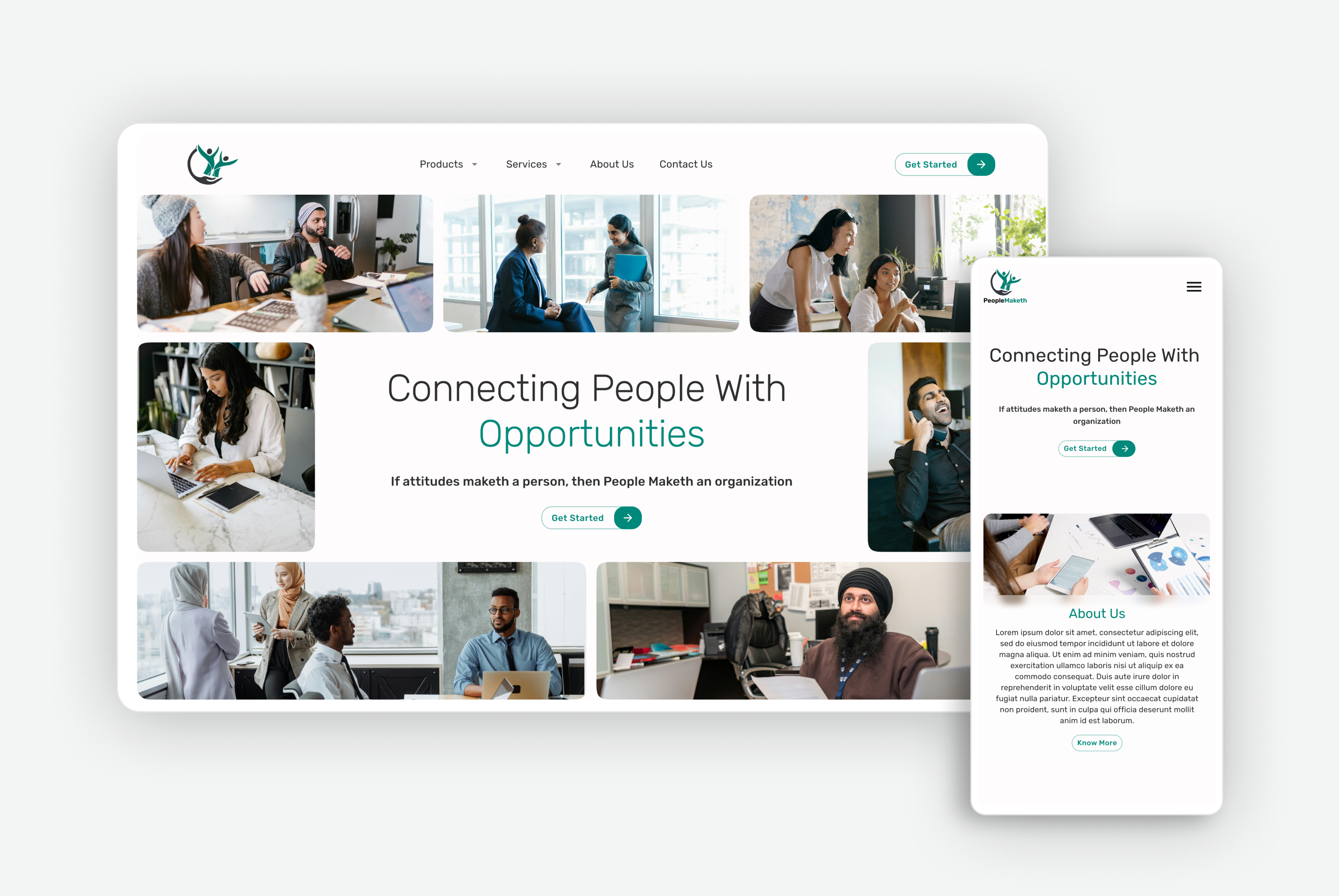 Corporate Website Redesign animation branding graphic design motion graphics ui webdesign