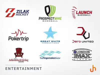 Logos: Entertainment branding entertainment logo