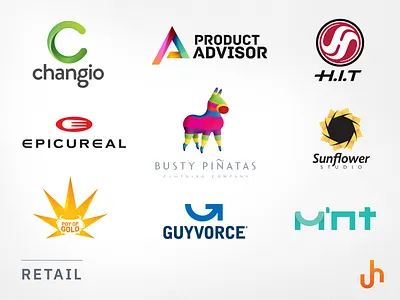 Logos: Retail branding logo retail