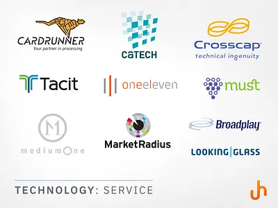 Logos: Technology (Service) branding logo technology