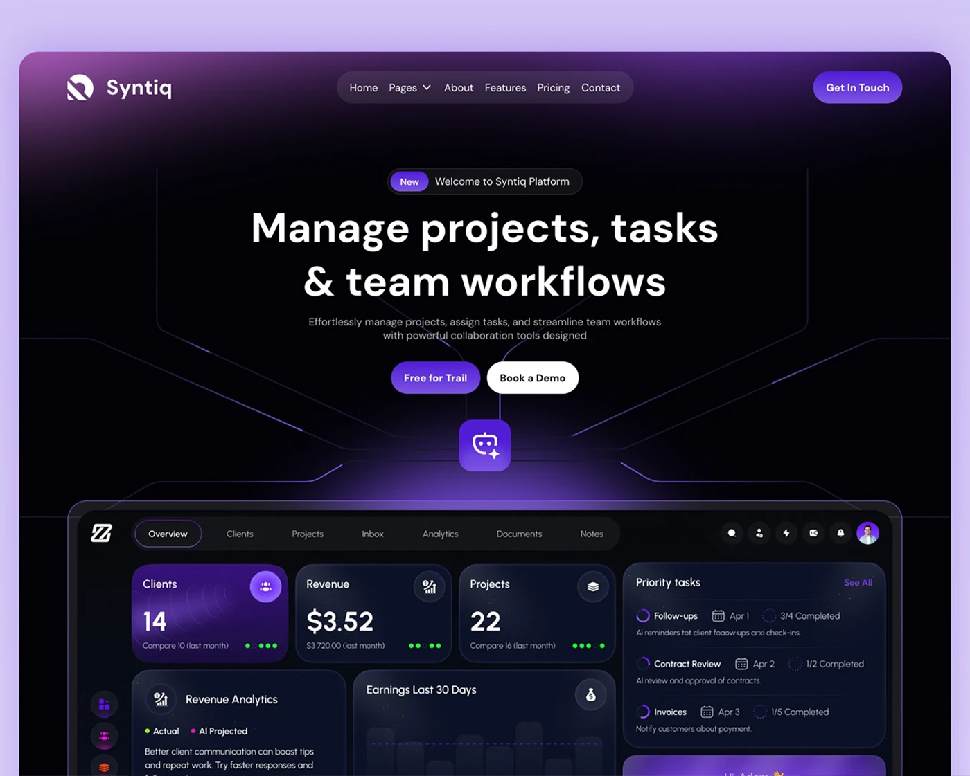 Example of Webdesign And Development