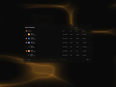 Transaction Activity ui