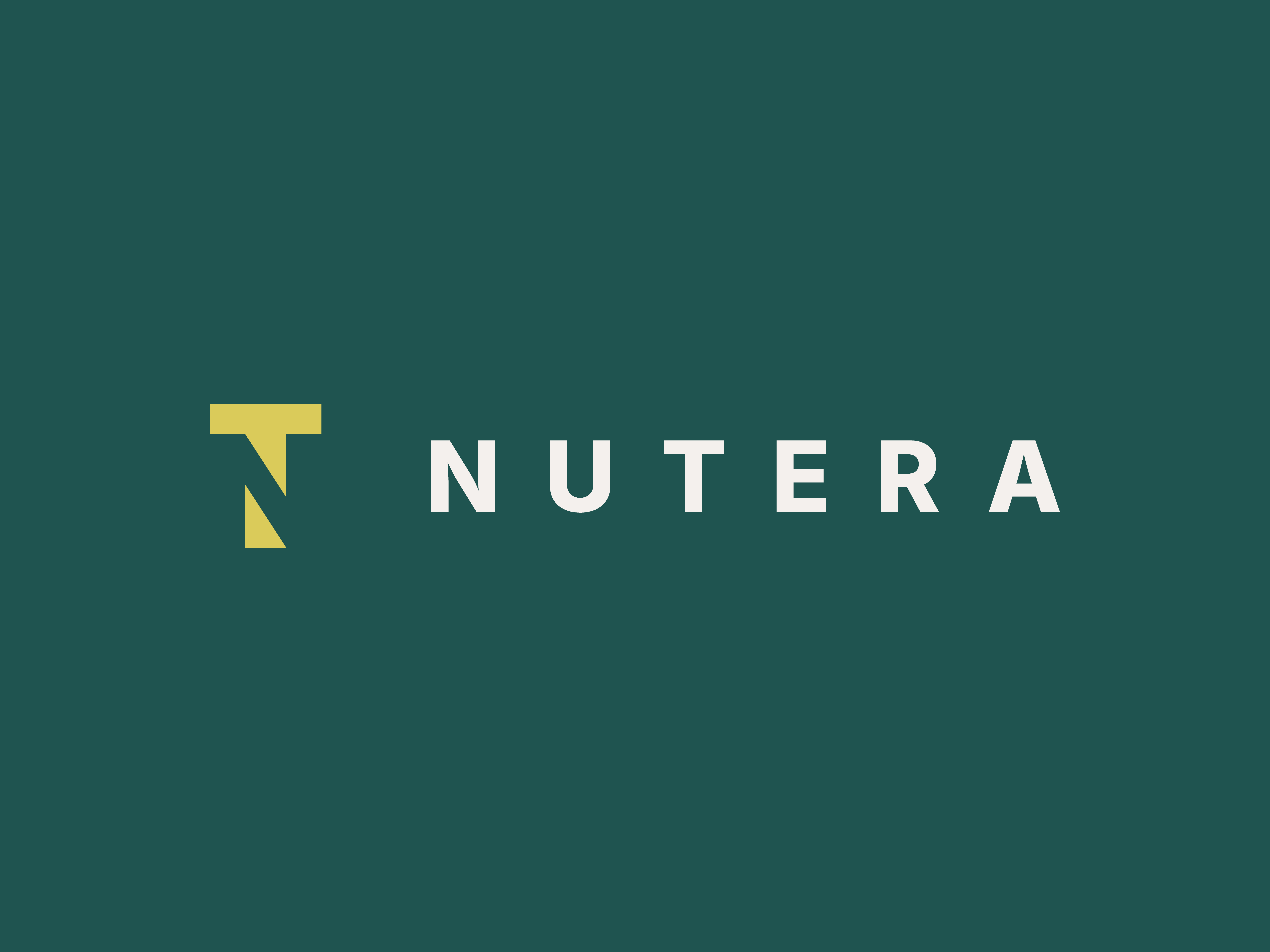 Nutera Logo Design b2b branding graphic design logo saas startup tech visual identity
