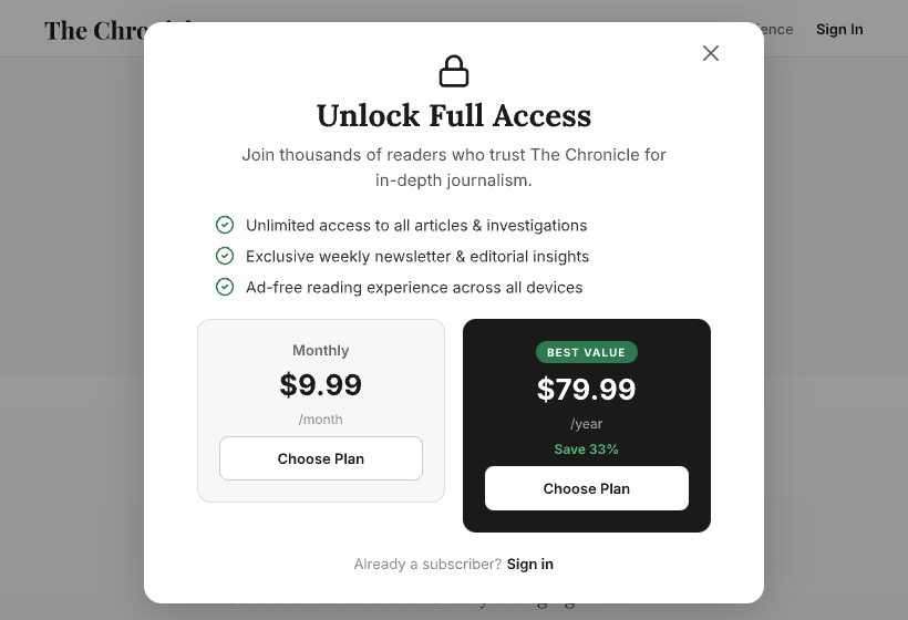 Daily UI Challenge #016 - Pop-up Overlay