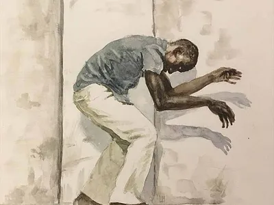 The Choreographer - i2i Art Inc. - © Logan McNeil book cover choreography commercial dance editorial i2i art illustration logan mcneil moody painterly traditional