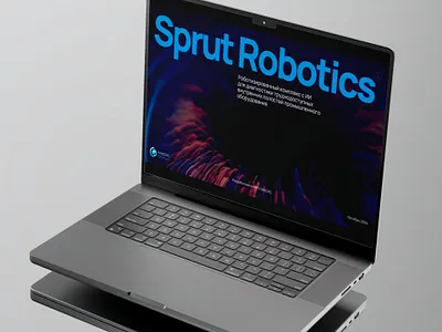 Sprut Robotics — AI Robotics Pitch Deck ai branding darkui datavisualization designstudio graphicdesign investor pitchdeck presentationdesign robotics slides techdesign typography uidesign visualdesign