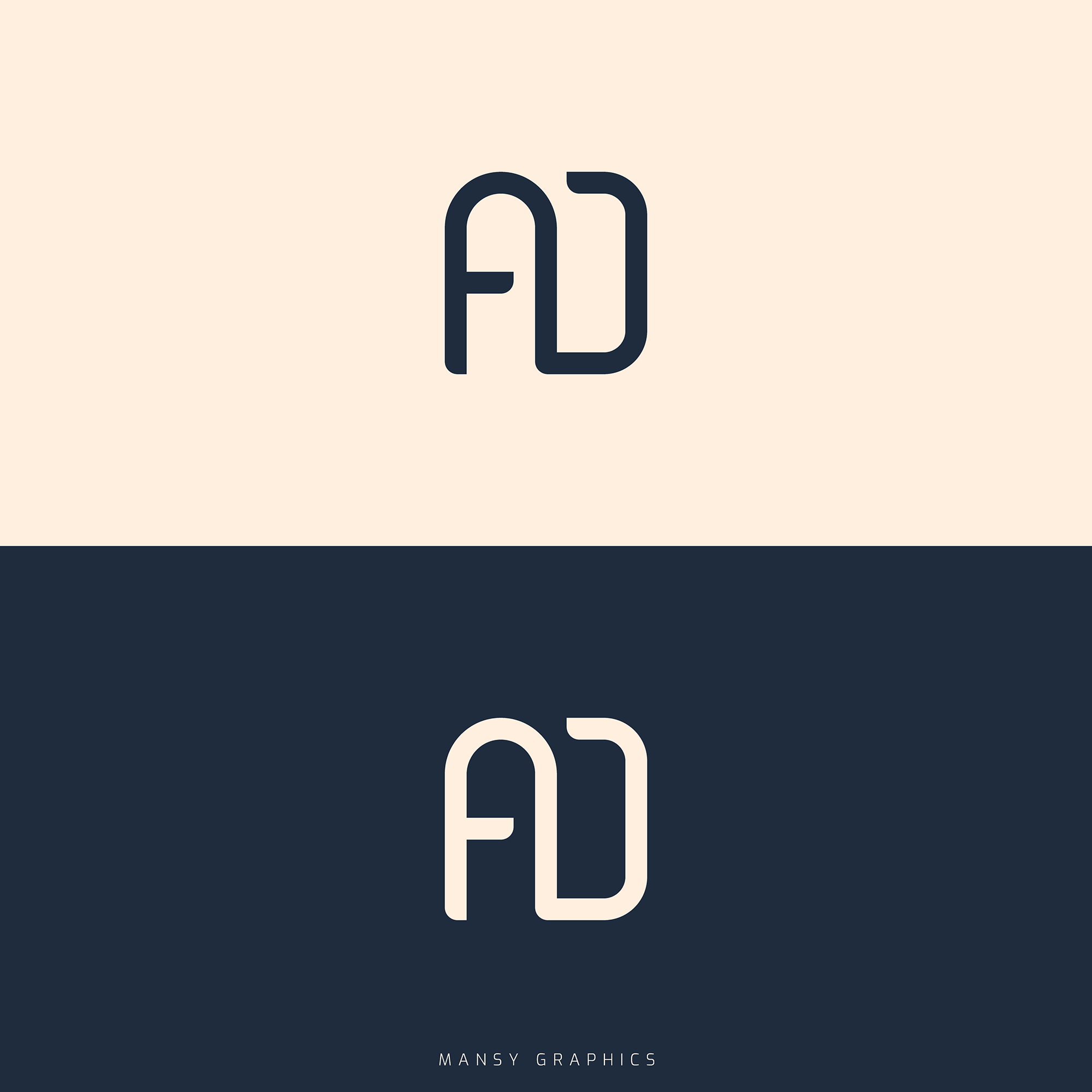 Minimal #Logo Design by: Mansy Graphics