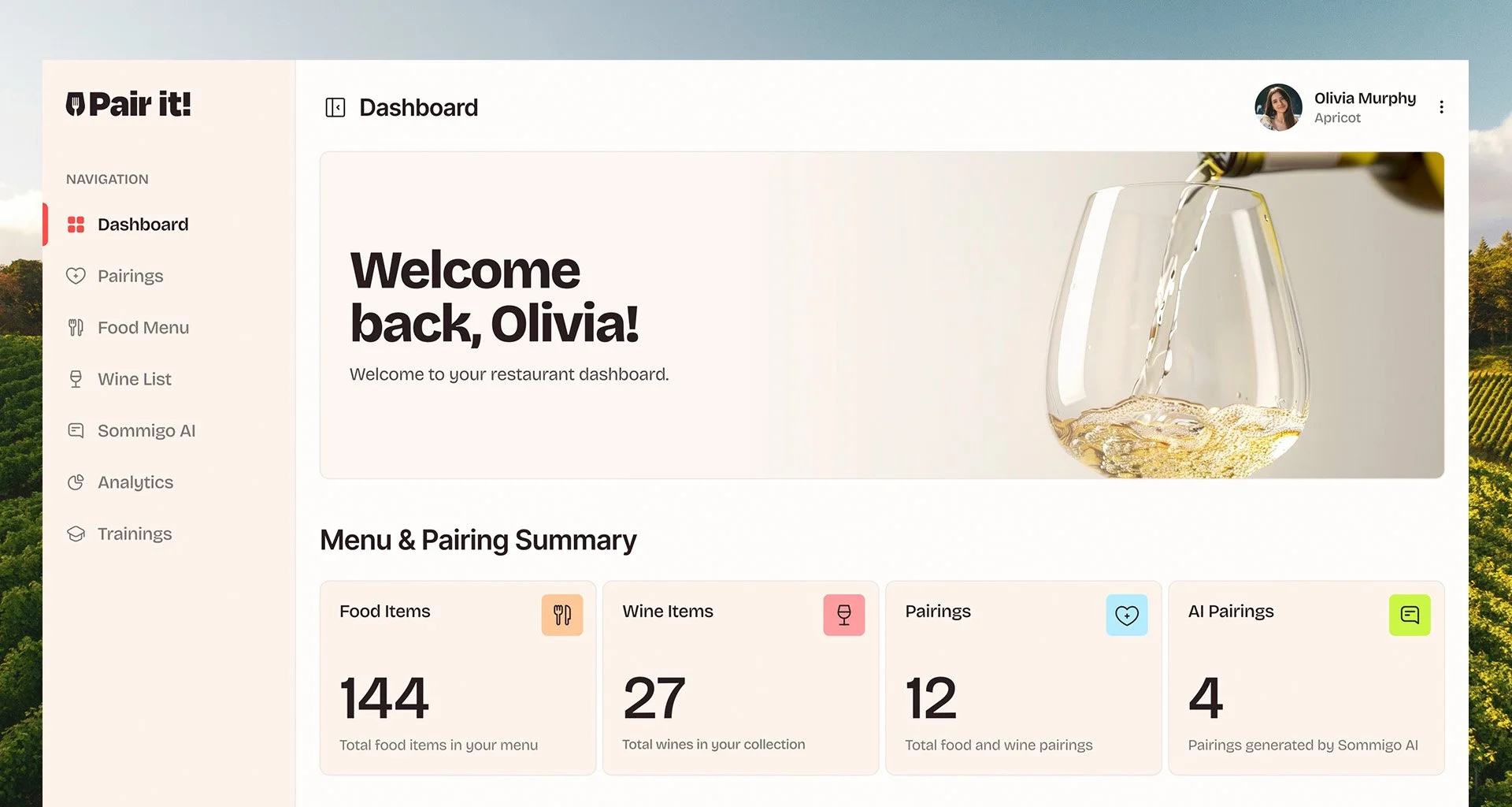 Hospitality SaaS Platform UX & UI Design apricot creative studio creative creative studio design graphic design hospitality saas ui ux
