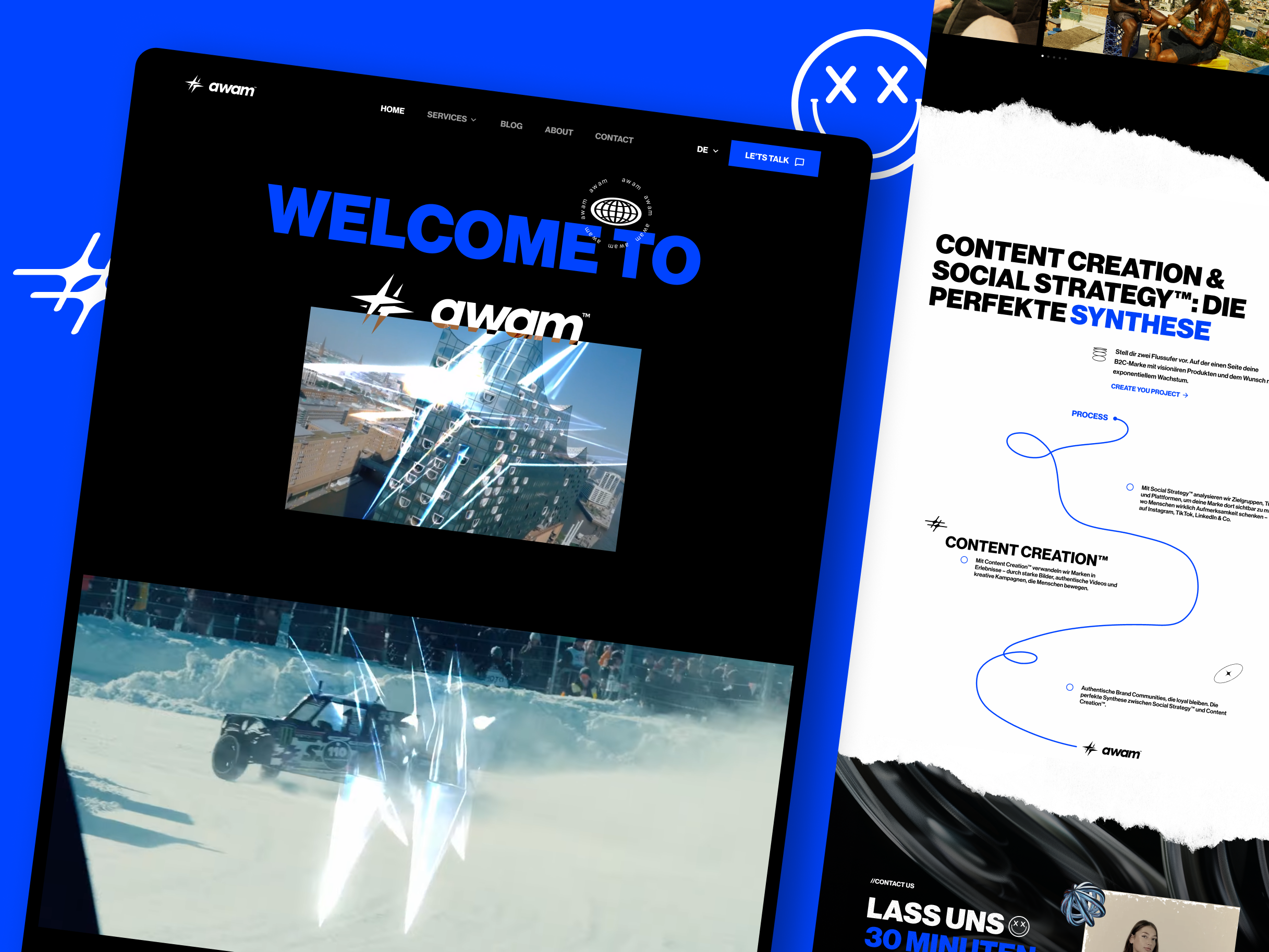 Example of Website UX/UI Design & Development