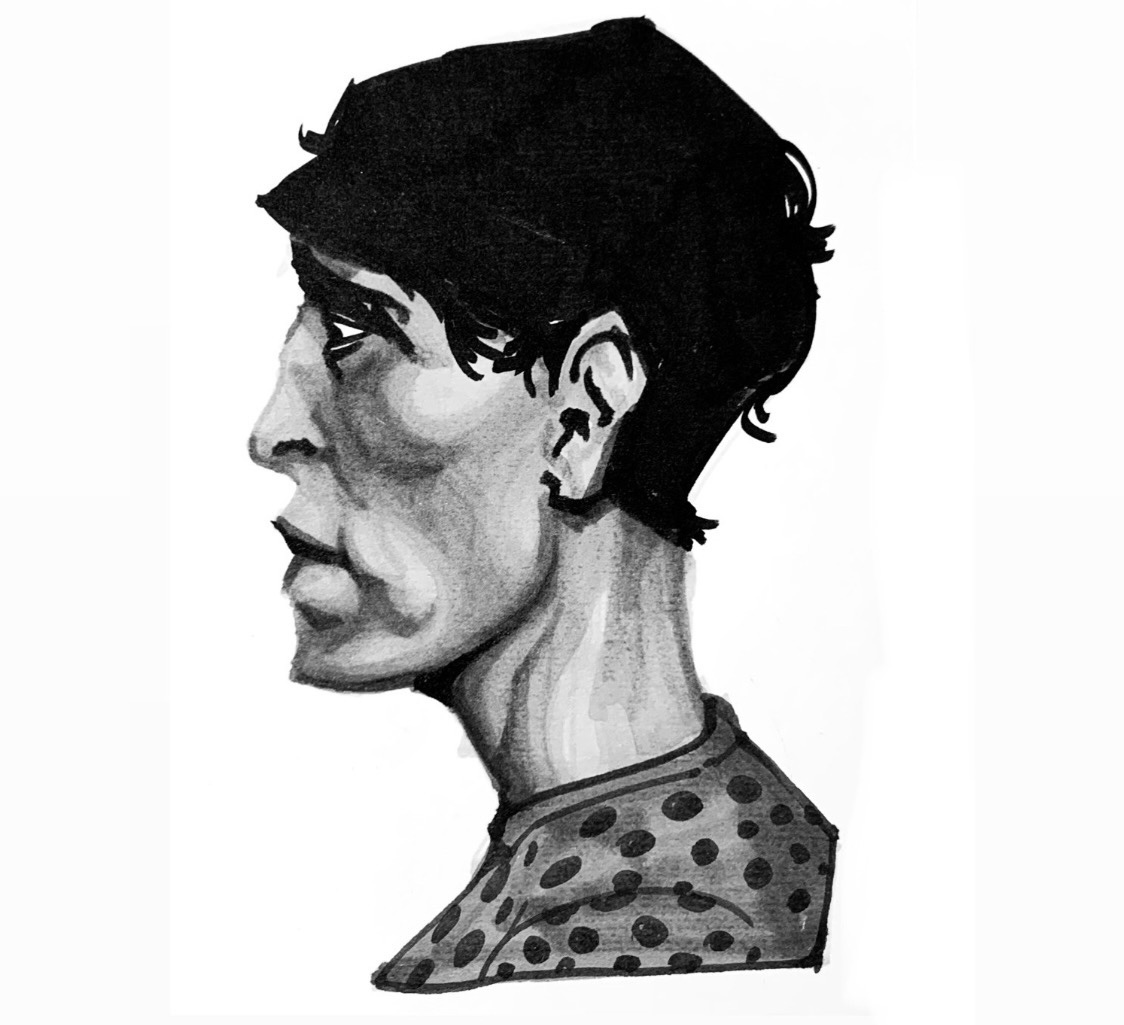 Portrait 01 100 heads challenge alcohol markers cartoon cartoon illustration cartooning character design design head head drawing illustration portrait portrait art portraiture procreate sketch sketchbook