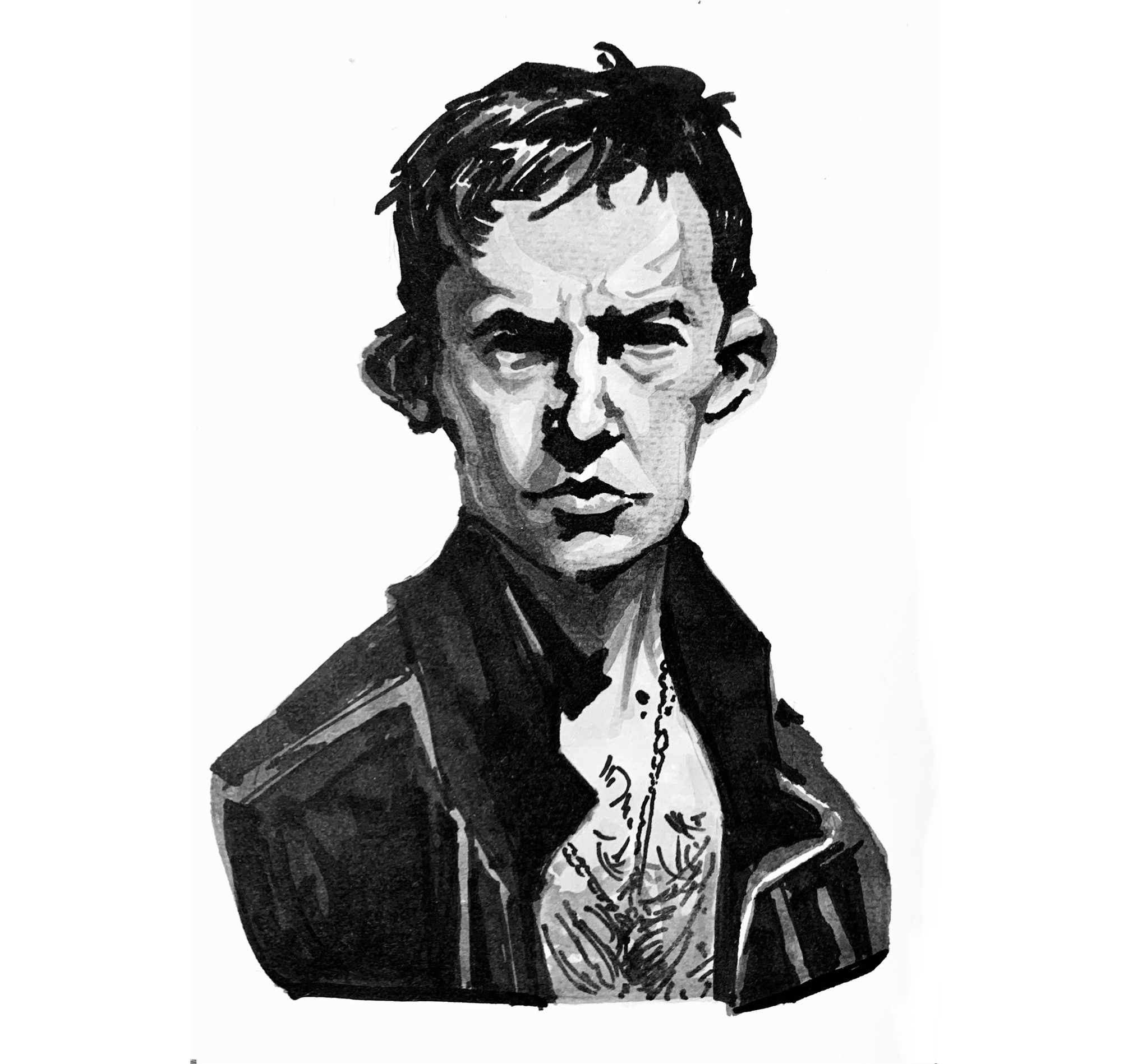 Portrait 6 2d 2d art cartoon cartoon illustration cartooning character character art character design design illustration marker portrait portrait art portraiture procreate