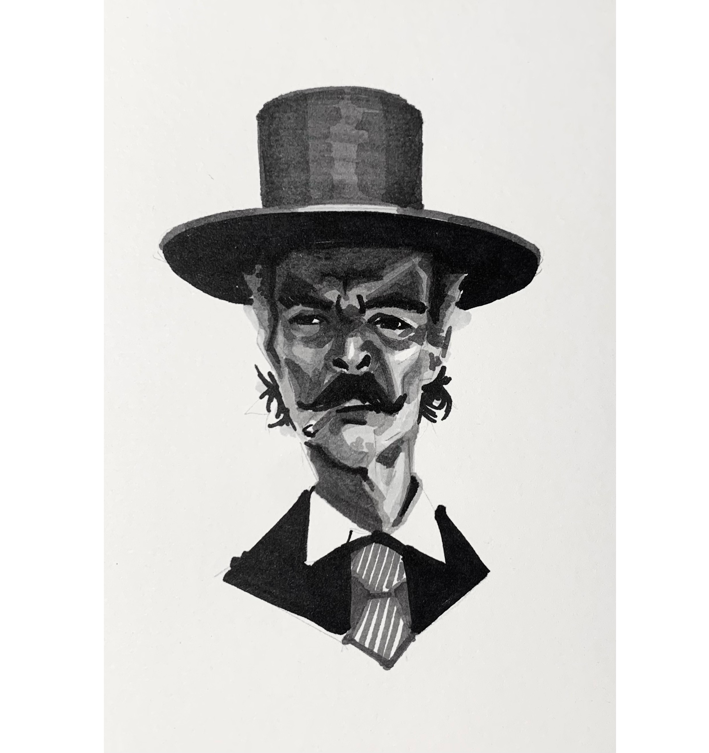 Portrait 7 2d art cartoon cartoon illustration cartooning character design design illustration marker portrait portrait art portraitist portraiture procreate sketch sketchbook