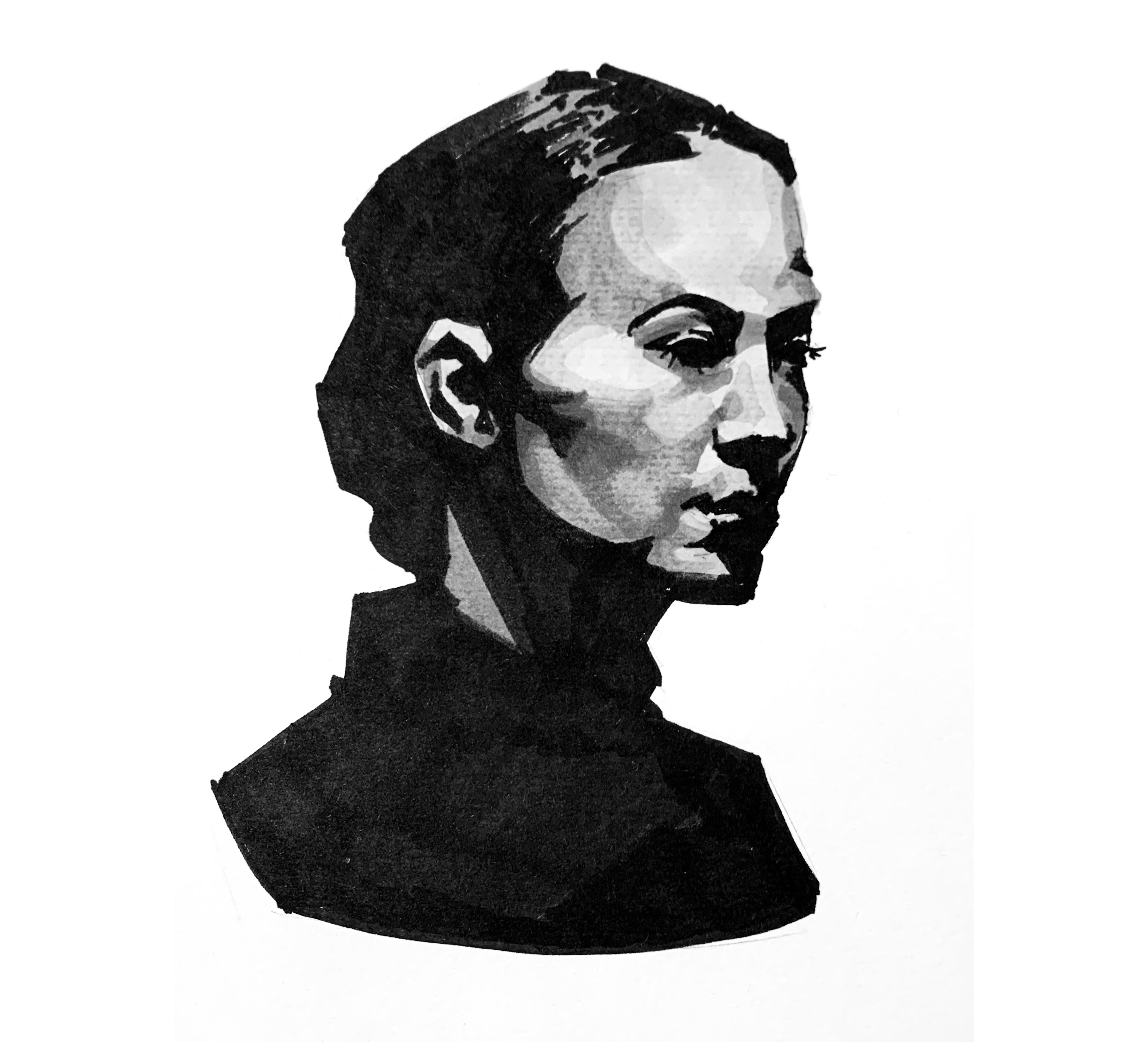 Portrait 11 2d art art artist cartoon cartoon illustration cartooning character design concept art design illustration illustrator portrait portrait art portraiture procreate sketchbook