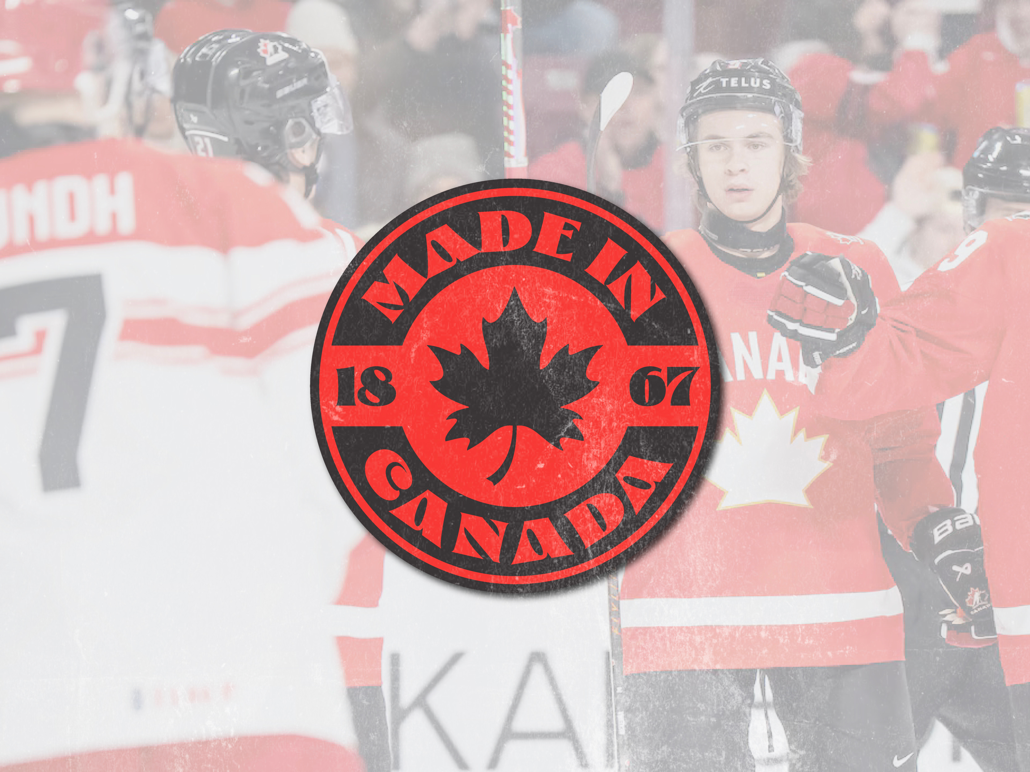 Canadian Hockey Heritage Badge - National Sport Identity
