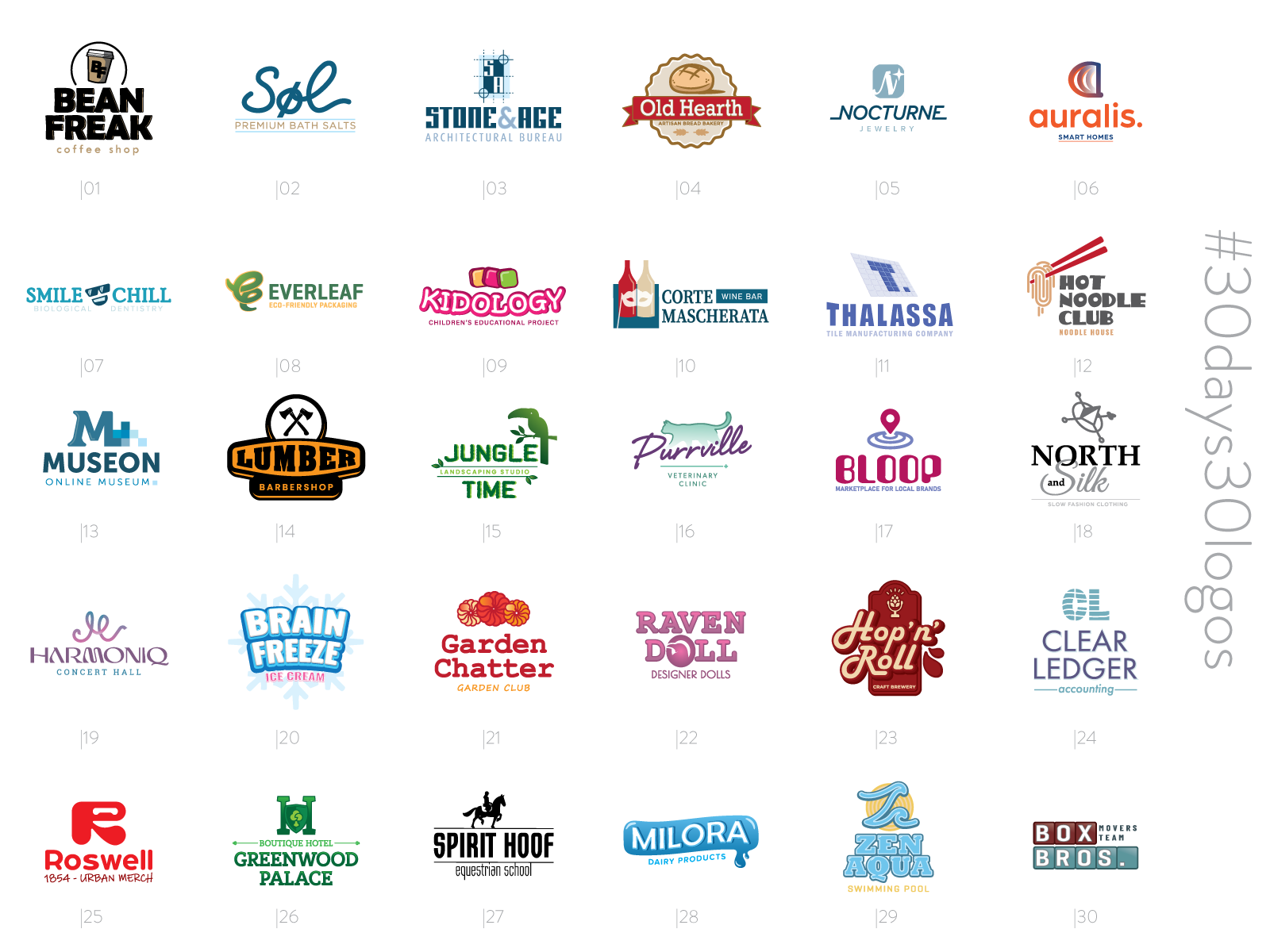 #30days30logos 2026
