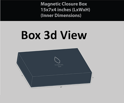 Magnetic Closure Box 3d box packaging branding design graphic design illustration label design logo packaging design product packaging rigid boxes typography vector